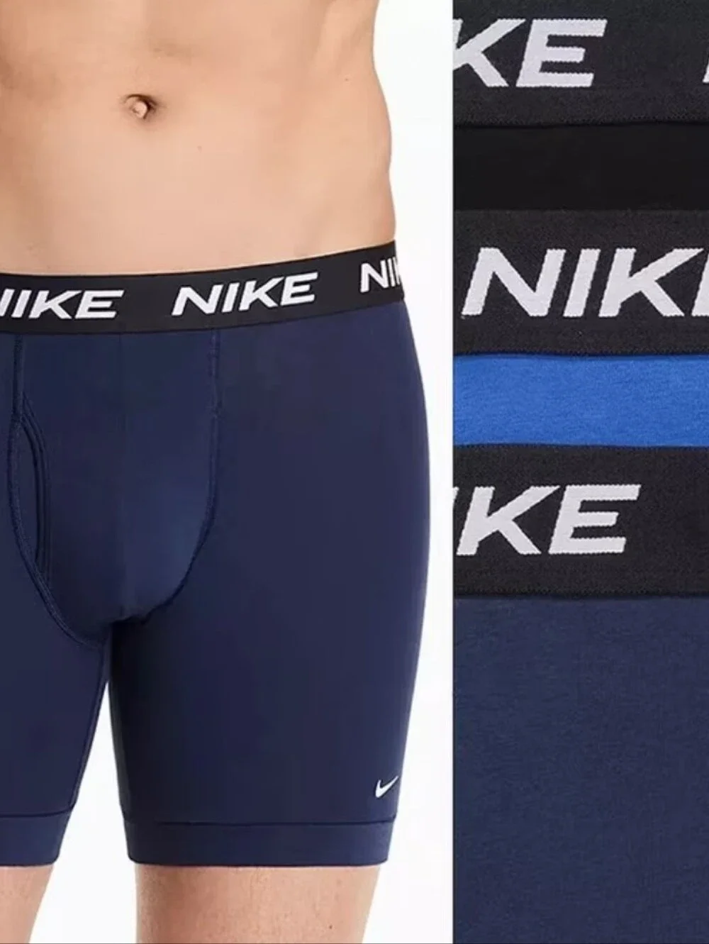 Nike Everyday Cotton Stretch Boxer Brief- 3-PK